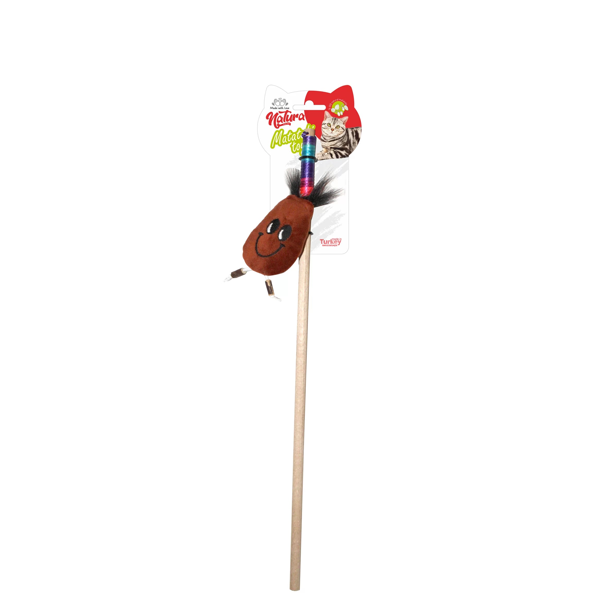 Играчка за котки – Natura Matatabi Eggy Rod Cat Toy