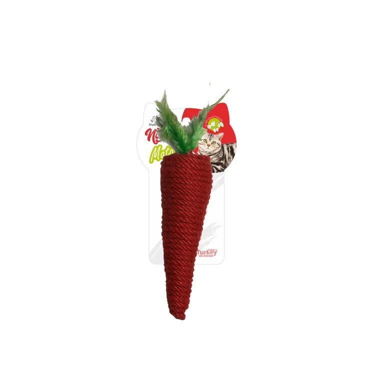 Играчка за котка – Natura Matatabi Carrot Cat Toy (19 см)
