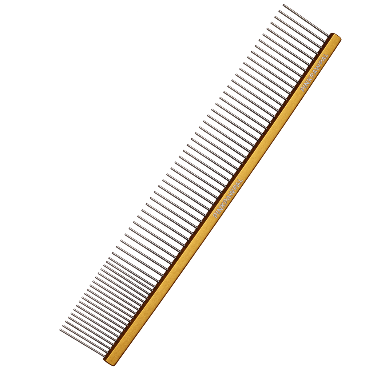 PinkPawPal Set Piepteni Profesionali – Pet Comb Mare 40 × 246 mm + Pet Comb Mic 22 × 130 mm