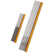PinkPawPal Set Piepteni Profesionali – Pet Comb Mare 40 × 246 mm + Pet Comb Mic 22 × 130 mm