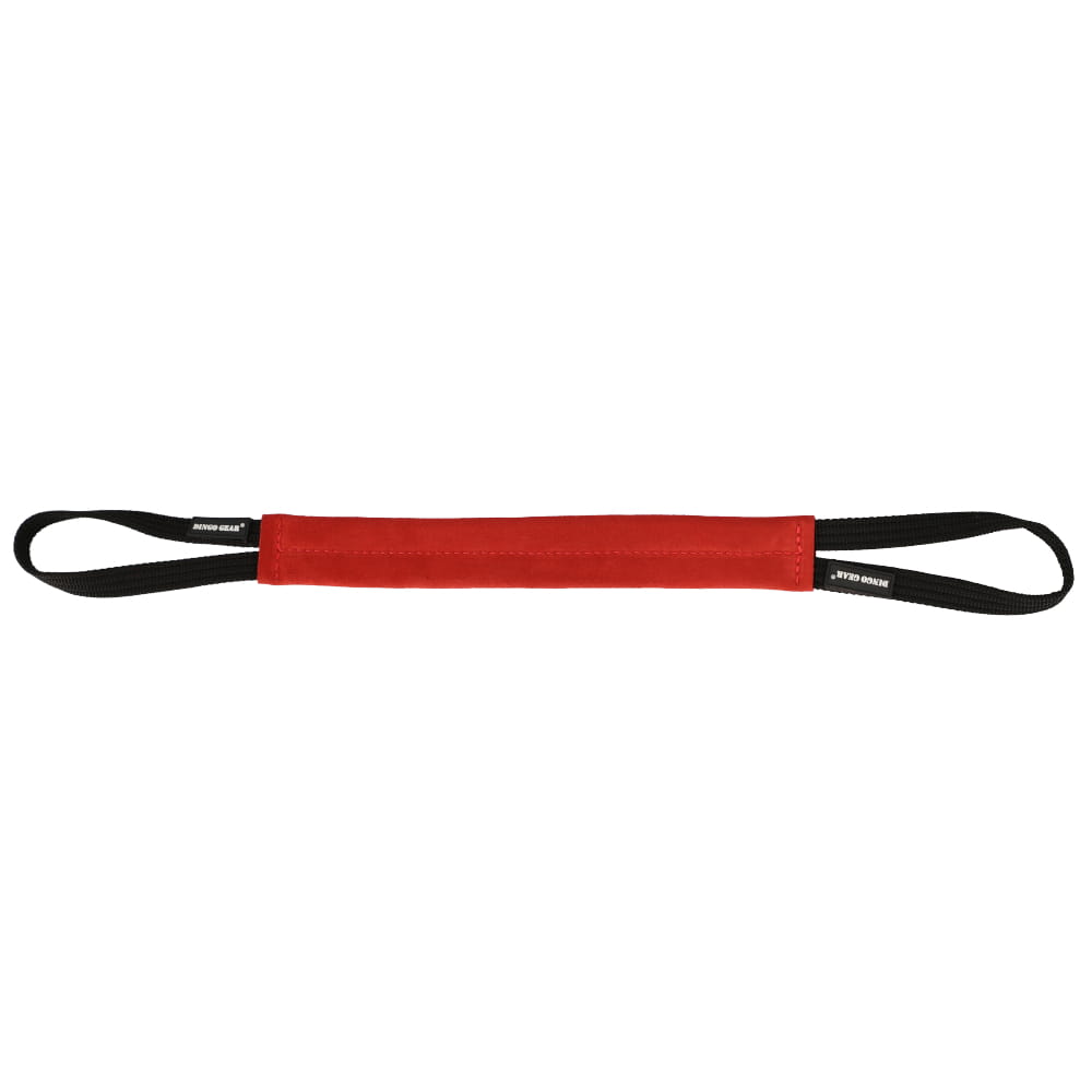 Dingo Gear – плоска кожена играчка за дърпане с две дръжки