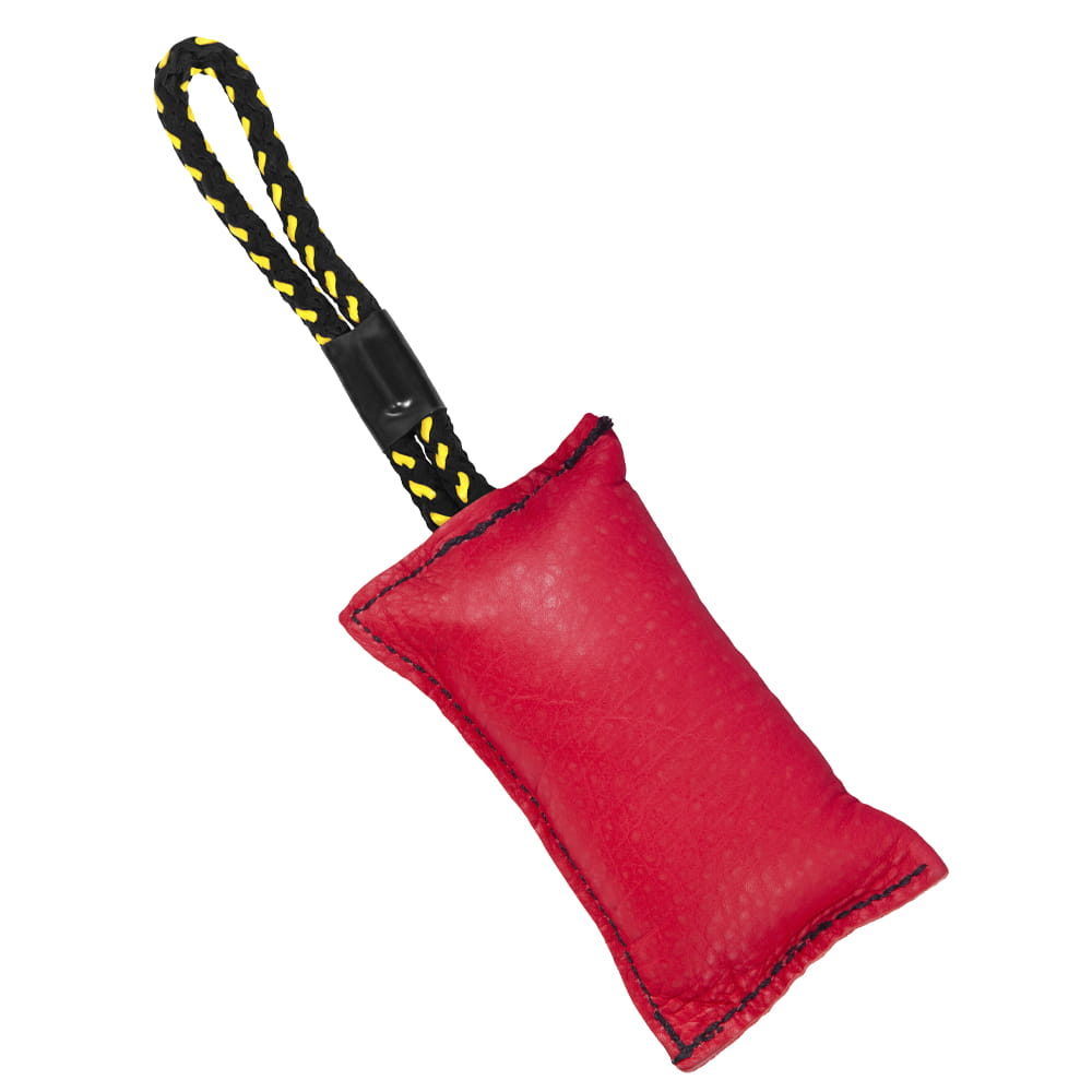 Dingo Gear – Кожена играчка за дърпане с магнит – играчка за тренировъчно хапане с дръжка, предназначена за употреба с магнитна жилетка