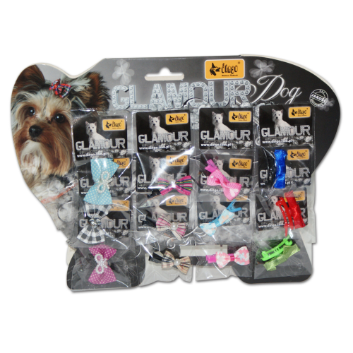 Гламурни щипки за кучешка коса