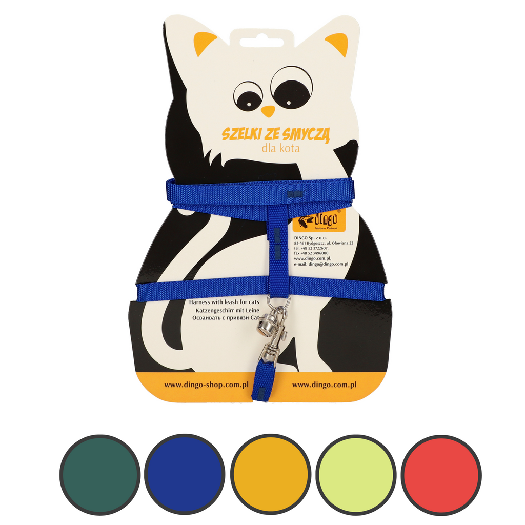 Stylon нагръдник с каишка за котки