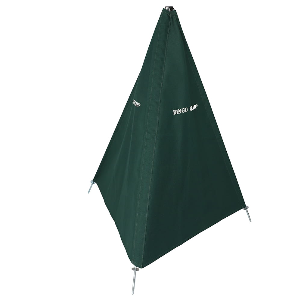 Dingo Gear – Мини допълнителна палатка, височина 100 см, зелен цвят