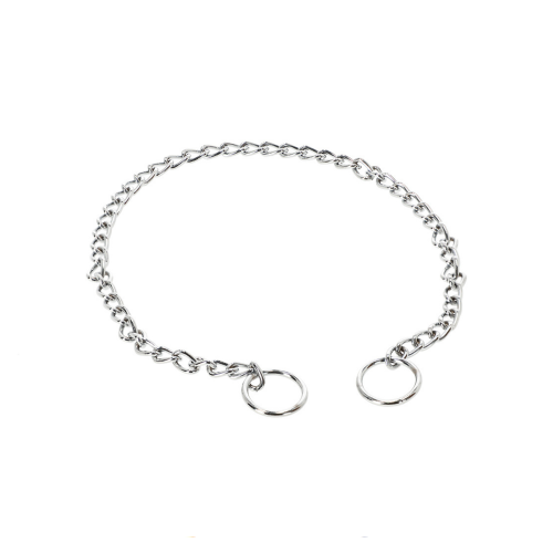 Zgardă tip lanț de strangulare – zale scurte