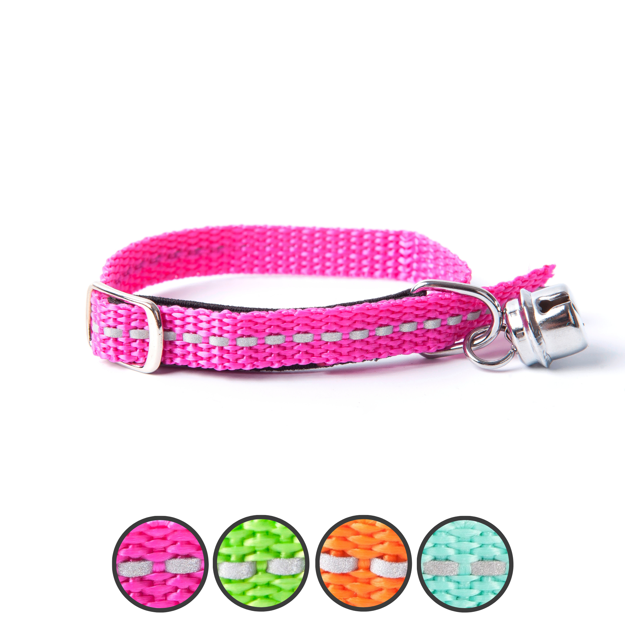 Светлоотразителен нашийник за енергия на котките