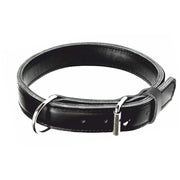 Dingo Gear MAX – нашийник от естествена кожа, черен цвят