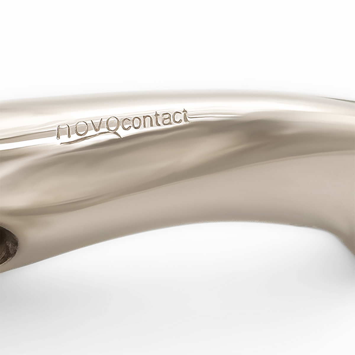 Bridon novocontact cu inele mici în formă de D, 14 mm, cu două articulații - Sensogan