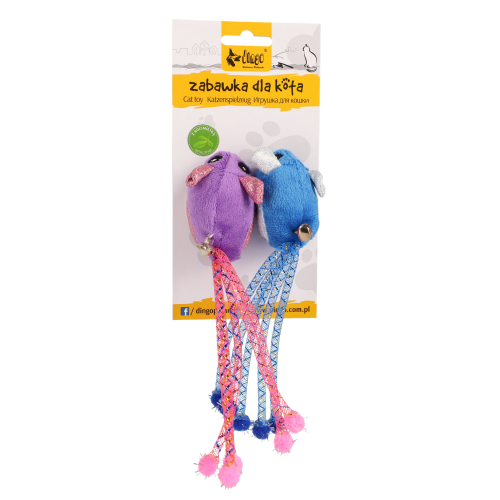 Играчка за котки мишка Tota and Upek 2 броя