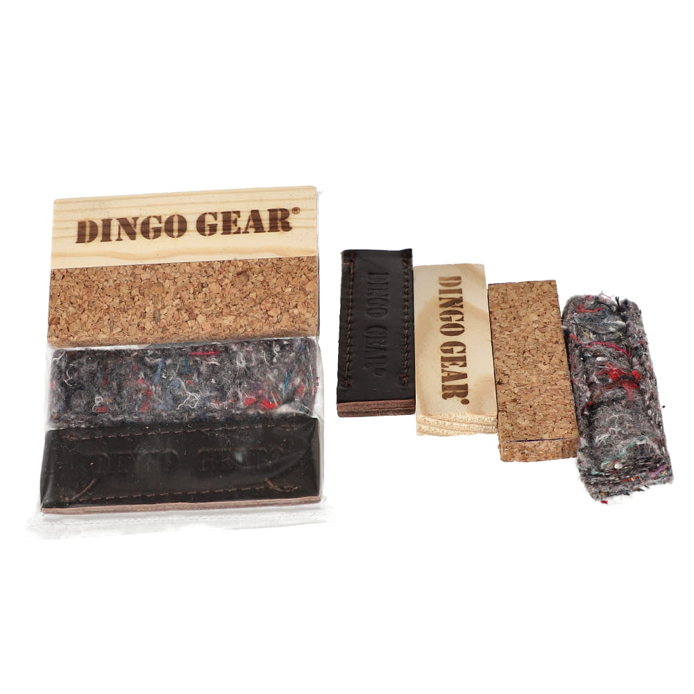 Dingo Gear – комплект ароматни артикули: кожа, нетъкан материал, дърво, корк