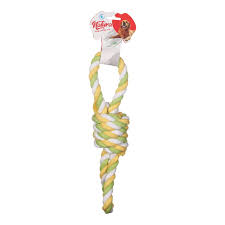 Играчка за кучета – Играчка за кучета с въже Natura с двойна дръжка Maxi PTH-028 (38 см)