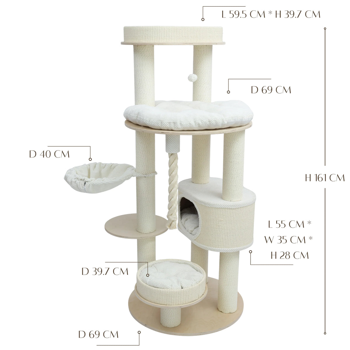 Котешка катерушка IVORY LOFT TOWER