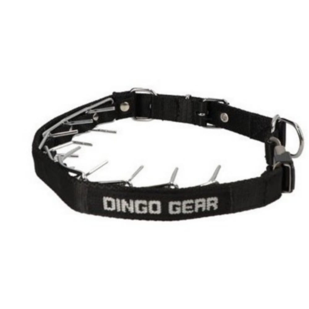 Dingo Gear – Нашийник със скрит шип с регулируема каишка PROFI и катарама Herm Sprenger за бързо освобождаване 